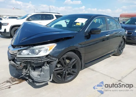 2016 Honda Accord Sport from USA, damaged, VIN 1HGCR2F52GA140171